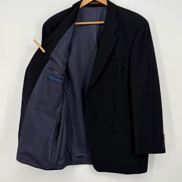 Ralph Lauren Other - Ralph‎ Ralph Lauren Blazer Wool Black Two Button Classic Professional 41R Jacket